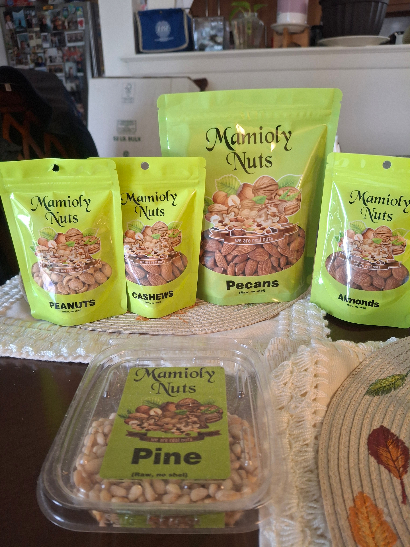 Mamioly Nuts Pine nuts packaging